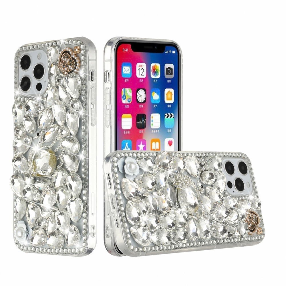 Apple iPhone 14 Pro Max Full Diamond Bling Case